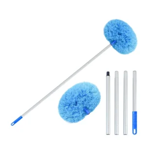 Removable Ceiling Fan Duster Washable Retractable Clean Brush Soft Duster Brush Anti Dusting Brush Home Cleaning