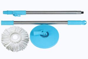 360 Degree Mop Spin Cleaning Stainless Steel Rod Set