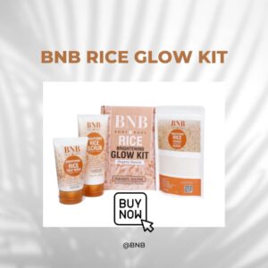 BNB Whitening Rice Extract Bright & Glow Kit