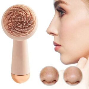 Electric Facial Brush Skin Massager Electric Face Brush USB Clean Waterproof Sonic Vibration Beauty Instrument Care face women | Rechargeable Finishing Touch Deep Facial Cleanser & Scrubber