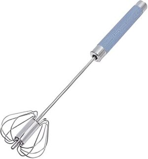 (Set Of 2 )Whisk Manual Hand Push Mixer & Egg beater (Random color)