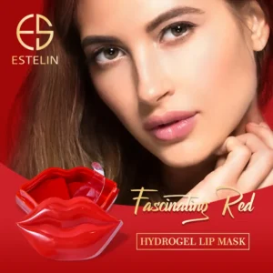 ESTELIN Skin Care Moisturizing Restoring Fascinating Red Hydrogel Lip Mask - 60g 22pcs