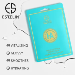 ESTELIN Hyaluronic acid hydrating & vitalizing essence mask - 10pcs/box