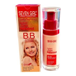 Seven Girl  Liquid Foundation  INSTANT AGE REWIND Ivory 50g