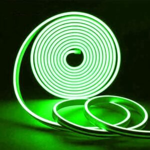 Mega Power Neon 5 Meters Strip, 12volts With Adapter - Green