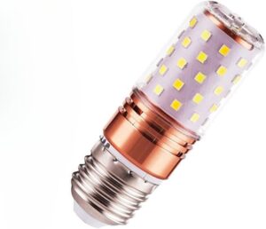 E27 LED Corn Light Lamp Bulb | 3 in 1 light modes Chandelier, Candle LED Light For Home & Decoration - 12W/16W - 12 W