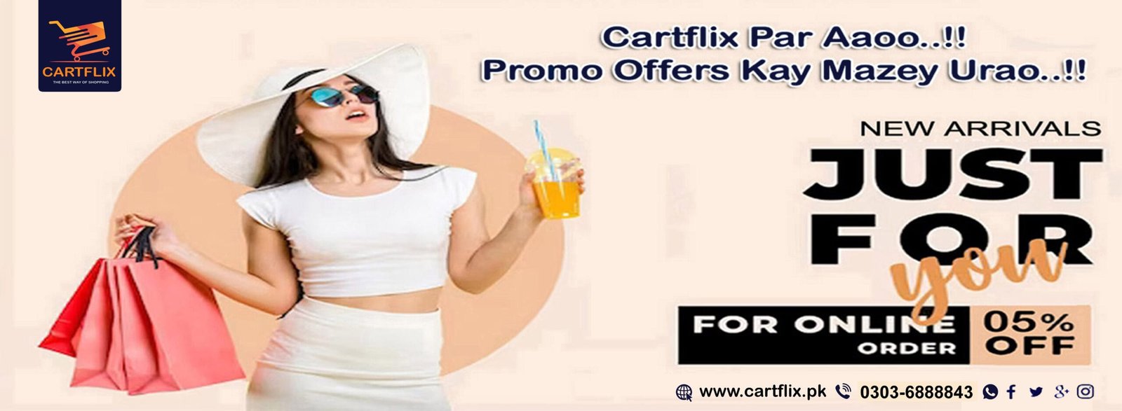 Cartflix Your one stop solution Banner home page