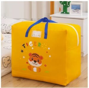 Baby Dinosaur Cloth Organizer and Storage Handbag Portable - Yellow