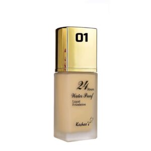 24 Hrs Kashee's Waterproof Foundation 30Ml - 01