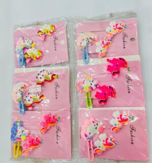 korean unicorn baby girl hair clips /Hair clips Multicolor random color