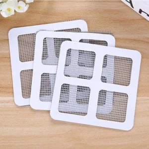 Anti-blocking Filter Screen Disposable Floor Drain Sticker Hair Catcher Drain Stopper Cover Kitchen Bathroom Accessories - pack of 10