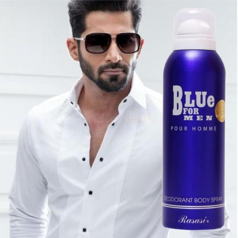 Rasasi Blue For Men Body Spray - 200ml Original Cartflix.pk