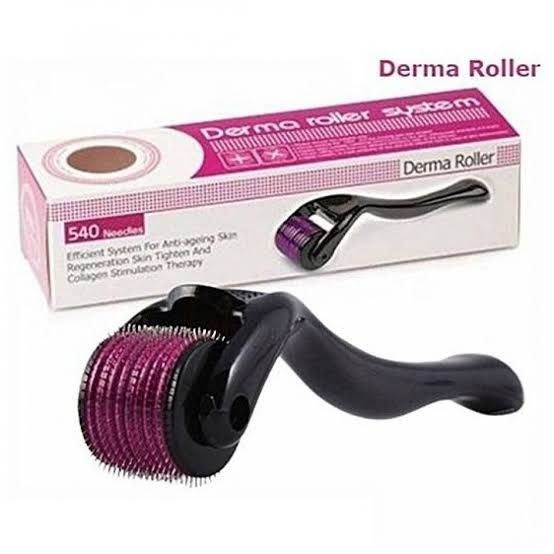 Combo Pack Derma Roller Hair Oil Applicator Bottle Hair Scalp Massager | Pack of 3 Deal