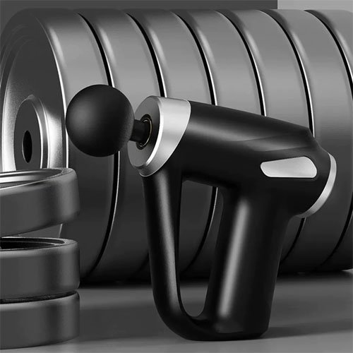 New Imported KH-810 Mini Facial Gun Rechargeable Handheld Muscle Massager random color