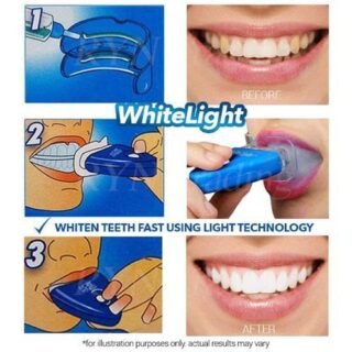 White Light Teeth Whitening Brightener | No box card packing  and cell operated.