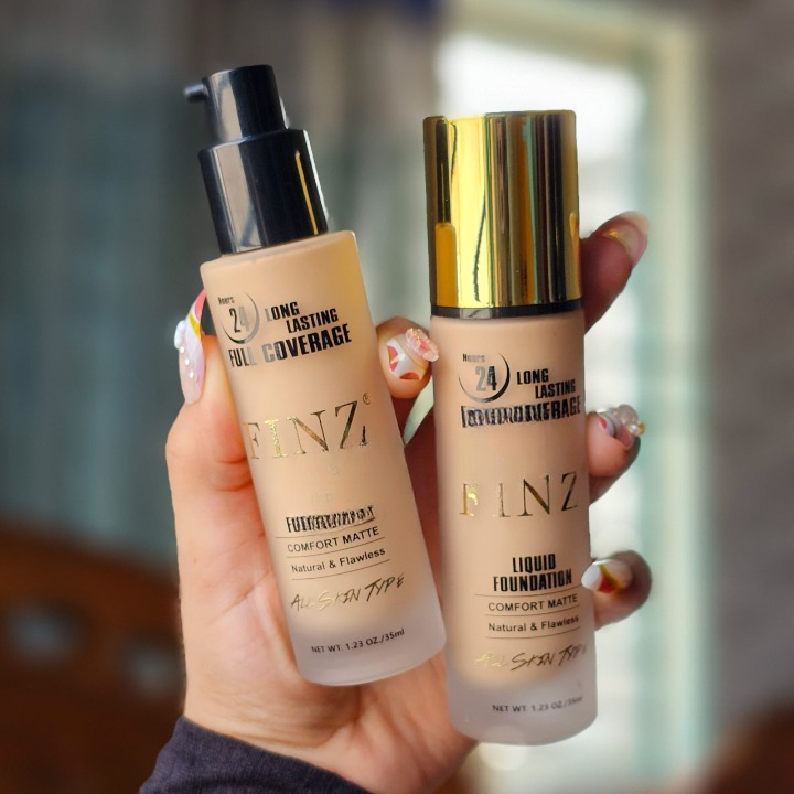 FINZ 24 Hours Long Lasting Full Coverage Liquid Foundation Cartflix.pk