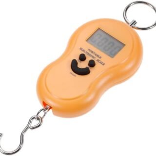 Utility Luggage Scale 50Kg Mini Digital Scale for Fishing Luggage Travel Weighting Kitchen Steelyard Hanging Electronic Hook Scale Weighingrandom color Cartflix.pk