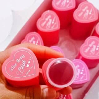 Pack of 3 Miss Betty Blush High Pigment Jelly Tint Blush Lip Gloss Stick Blusher long Lasting Natural Moisturizing Tint Lip Without Box