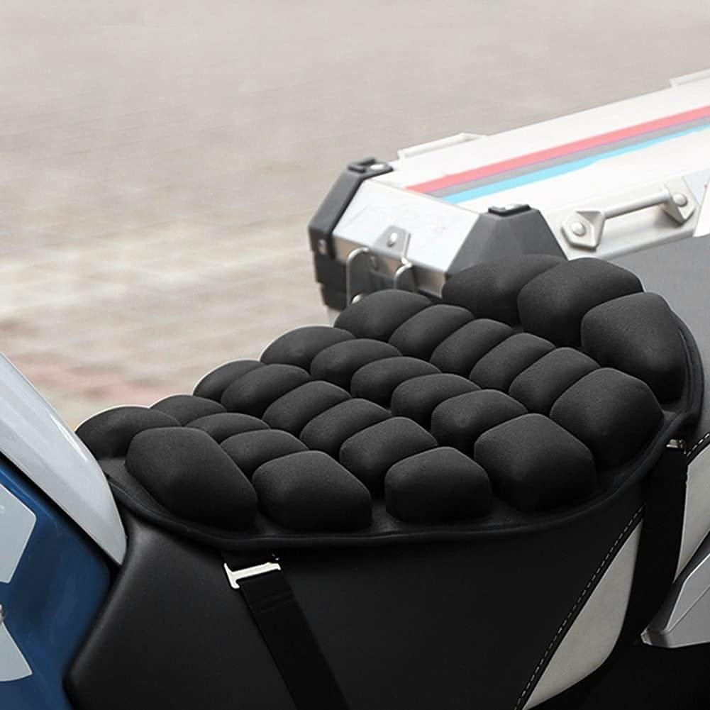 Universal Waterproof Bike and Motorcycle Seat Cushion Premium Comfortable Relaxer Seat Cover with Anti-Slip Design Shock Absorption and Weather-Resistant Protection Ideal for All Bicycles Scooters and Motorcycles