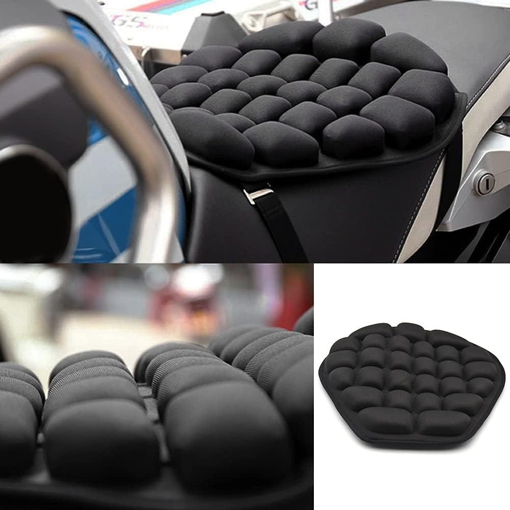 Universal Waterproof Bike and Motorcycle Seat Cushion Premium Comfortable Relaxer Seat Cover with Anti-Slip Design Shock Absorption and Weather-Resistant Protection Ideal for All Bicycles Scooters and Motorcycles