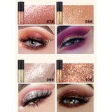 10 Colors Glitter Liquid Eyeliner Shining Eyeliner Set for girls Cartflix.pk