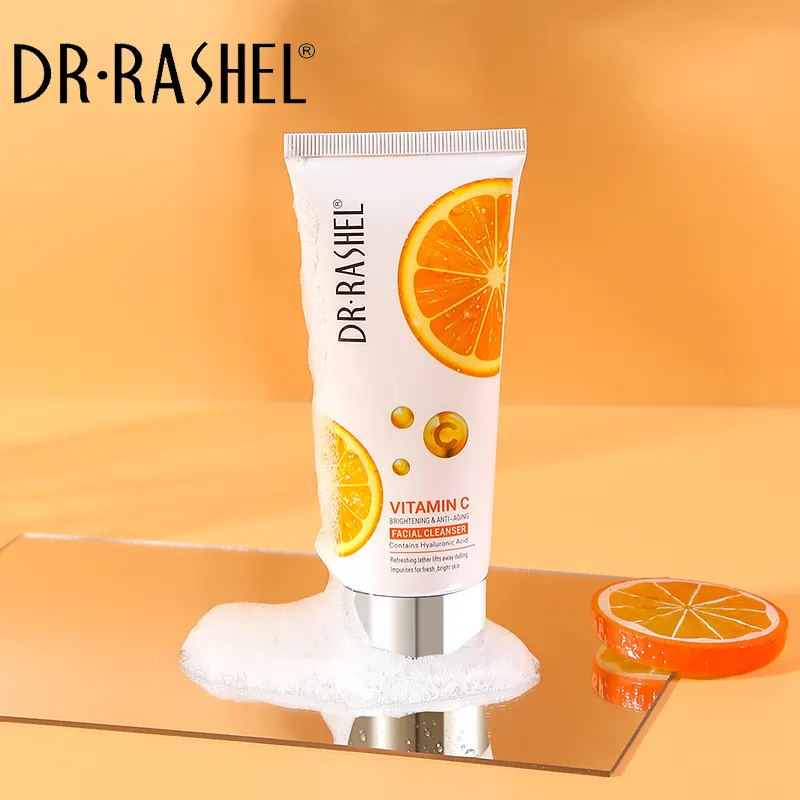 DRRASHEL Brightening Anti Aging Deep Cleansing Vitamin C Facial Cleanser - 80ml Cartflix.pk
