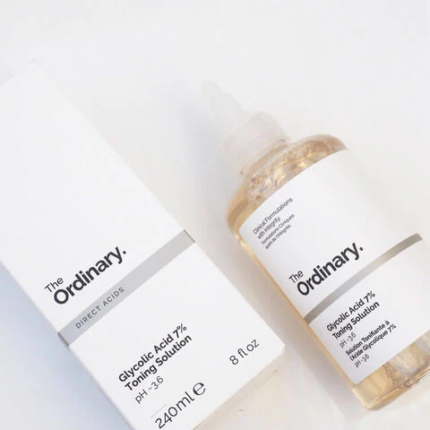The Ordinary Glycolic Acid 7 Toning Solution Light Weight Liquid Provides Sun Protection 240ml Cartflix.pk