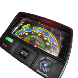 Ravi 70cc Speedometer Speed with LED Lights In Meter | Best Quality Speedometer For 70CC Motorcycle | 70CC Bike Meter Cartflix.pk