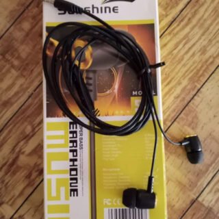Sunshine S-1 Super Bass Music Earphone for Mobile Phones Cartflix.pk