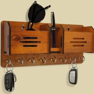 Multipurpose Design Wooden Key Holder I Home Decoration Items I Wall Decoration Items For Shop Wall Hanging For Keys Cartflix.pk