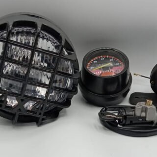 Cafe racer style package for motorcycle universal Head light  Back light Meter Alter switch