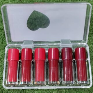 Pack of 6 Romantic Empire Love High Pigment Lipgloss