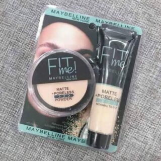 Fit me foundation and face powder gift pack