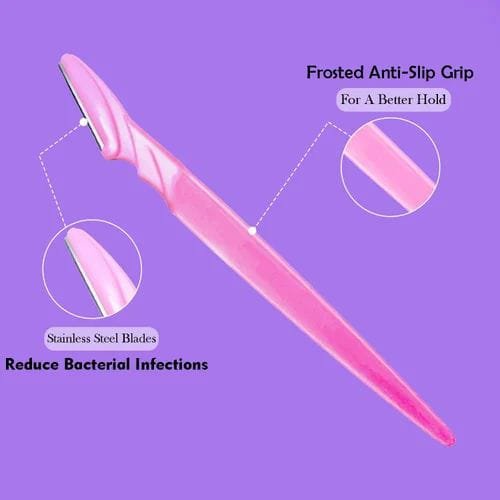 Pack Of 3 Eyebrow Painless Facial Hair Remover Razor For Face Women And Men