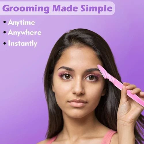 Pack Of 3 Eyebrow Painless Facial Hair Remover Razor For Face Women And Men