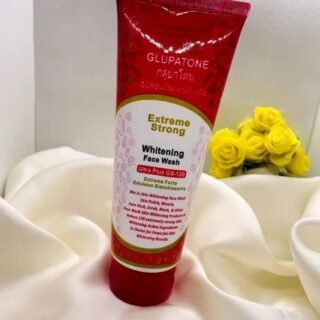 Glupatone Whitening Face Wash GS 120 - Extreme Strong Powerful Whitening for Clear Skin 100ml