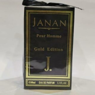 J Janan Gold Edition Perfume Long Lasting Fragrance Mood Enhancing for Men 100 Ml