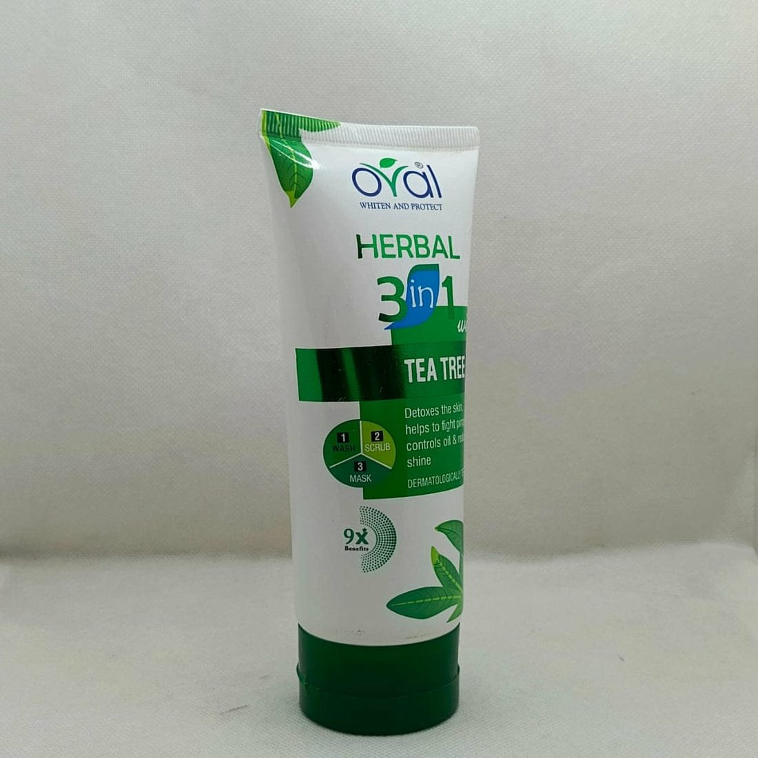 OVAL 3 in 1 Tea Tree Herbal tube 150 ml Cartflix.pk