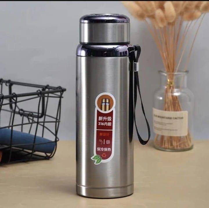 Stainless Steel Vacuum Thermos Flask Bottle 800ml  (Random Colors)
