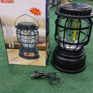 Handle LED Camping Lantern Rechargeable Tent lamp solar powered camping lamp for outdoorrandom color
