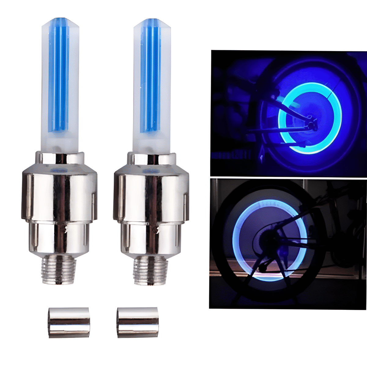 Pack of 2 Car Wheel LED Light And Motorcycle Bike Light Wheel Light | Led neon light Random Color