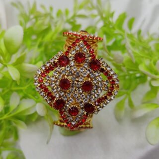 Imported Royal Elegance Sapphire Bracelet Regal Design Golden Bracelet Best Quality Artificial Bracelet For Girls Women | Bracelet For Every Occasion - Random Color Cartflix.pk