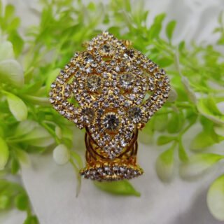 Imported Royal Elegance Sapphire Bracelet ? Regal Design Golden Bracelet ? Best Quality Artificial Bracelet For Girls & Women | Bracelet For Every Occasion - Random Color