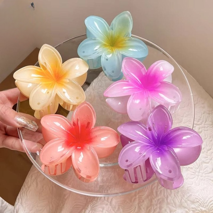 Pack Off 01 Large Sunflower Fashion Girl Hair Clip | Hair Clip For Women | Best Quality Hair Clip Random Color