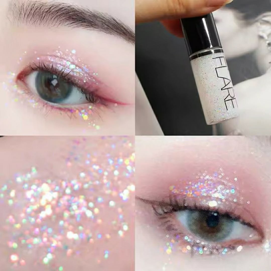 Pack of 6 Mocallure Metallic Shiny Waterproof Glitter Eyeshadow Liquid Eyeliner Random Color