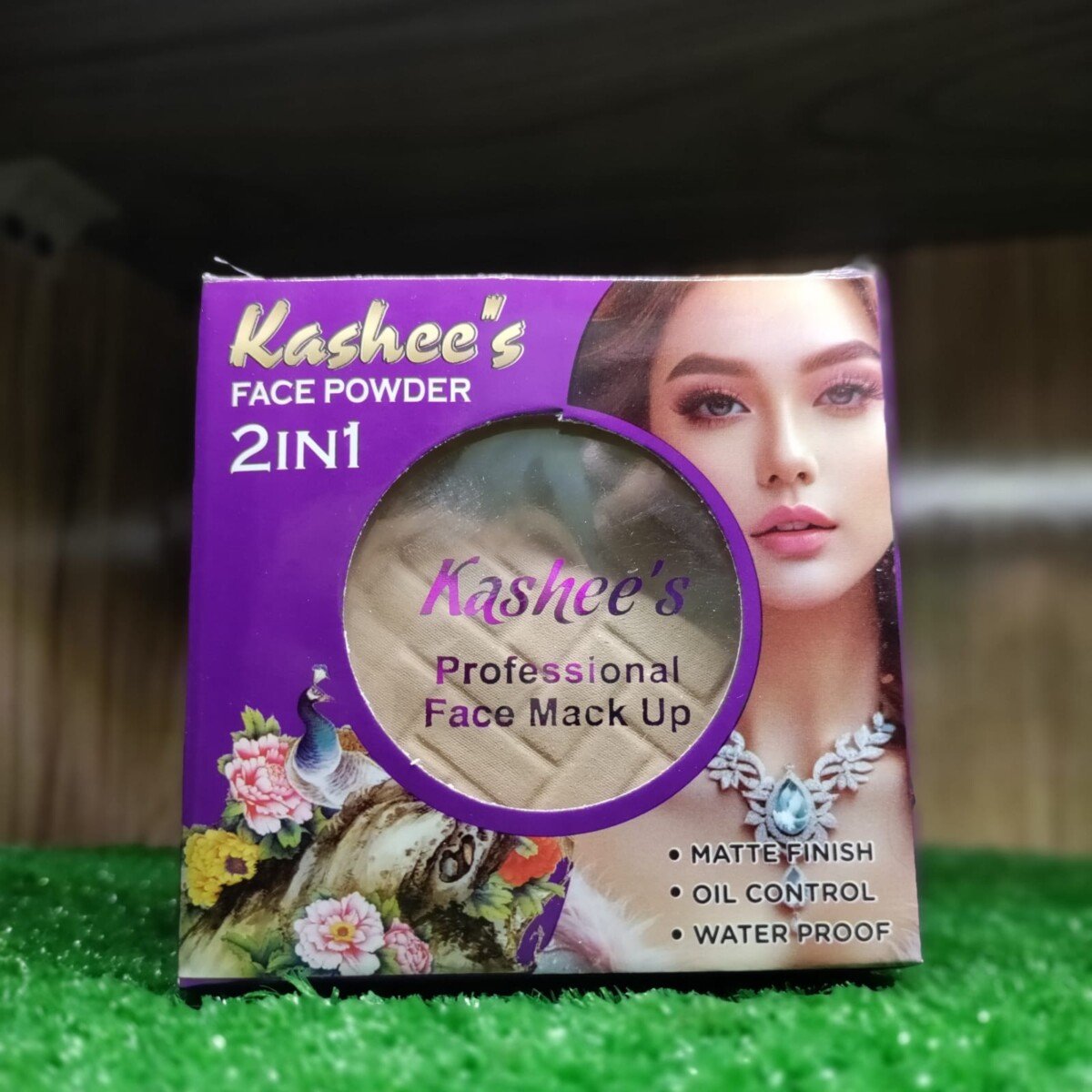 2 In 1 Kashees Face Powder | Waterproof Oil Control | Best Face Powder for Your Skin