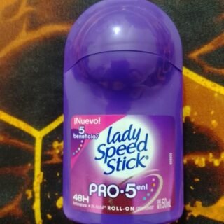 Pack Of 01 - Purple 5 in 1 Pro Lady Speed Stick Invisible Dry Power Antiperspirant Deodorant Roll-On Fresh Fusion - 50ml