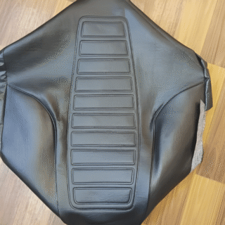 Motor Bike Comfortable Seat Cover Black For CG 125 Bike | Best Quality Seat Cover For CG-125 Motorcycle Random Design