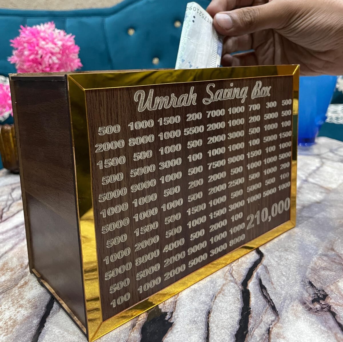 Umrah Saving Box - Box For Umrah Saving | Umrah Saving Box - Best Quality Umrah Saving Box - 210 000 Umrah Saving Box Random Design