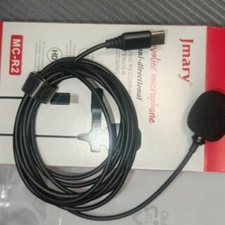 Jmary TikTok Type-c Lavalier Microphone with Clip Compatible Mobile Laptop Tab etc